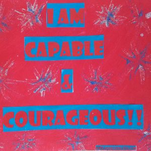 I am Capable - Inspirational Sign - Darryn Silver