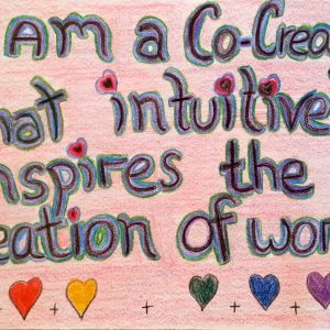 I am a Co-Creator - Inspirational Sign - Darryn Silver