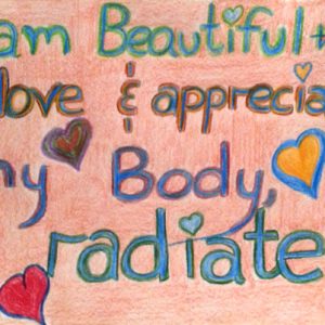 I Radiate - Inspirational Sign - Darryn Silver
